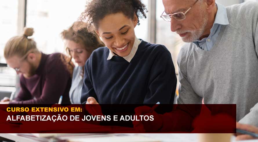 ALFABETIZAÇÃO DE JOVENS E ADULTOS