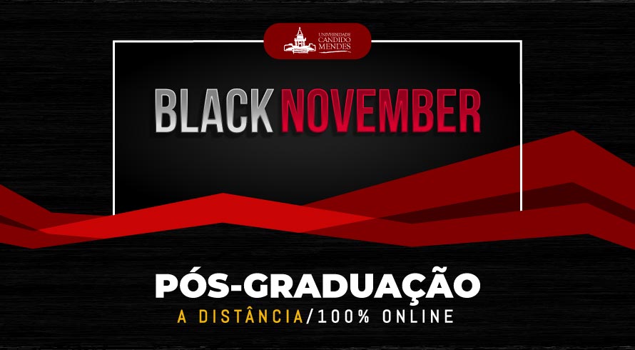 Black November da Pós-Graduação EAD da Universidade Candido Mendes promete transformar carreiras com descontos imperdíveis!