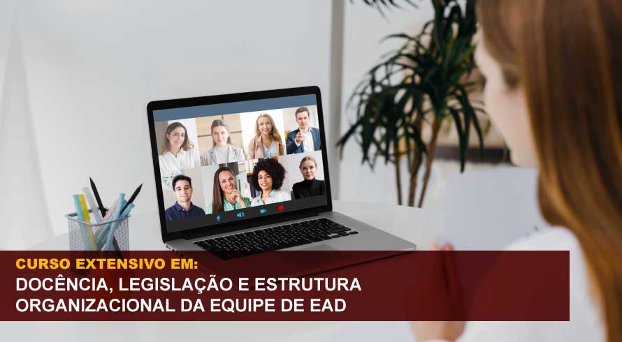 DOCÊNCIA, LEGISLAÇÃO E ESTRUTURA ORGANIZACIONAL DA EQUIPE DE EAD