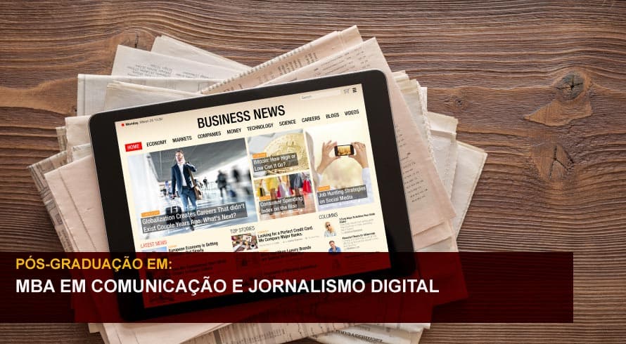 MBA EM COMUNICAÇÃO E JORNALISMO DIGITAL