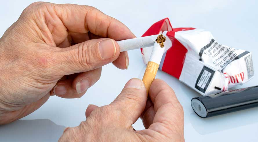 Você sabia que mesmo apagado, o cigarro continua a poluir o ambiente?